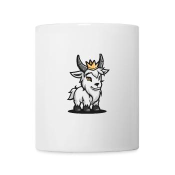 Couronne BD Chèvre de montagne - Mug blanc - blanc - Devant
