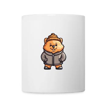 Chow Chow Chien Hiver - Mug blanc - blanc - Devant