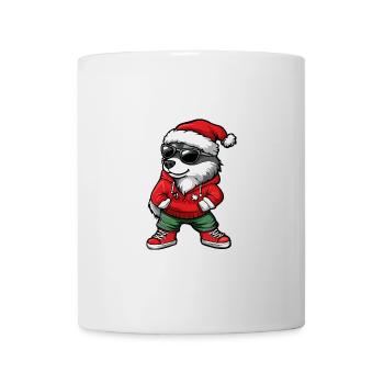 Husky Chien Noël Noël - Mug blanc - blanc - Devant