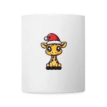 Giraffe Weihnachten Christmas - Mug - white - Front