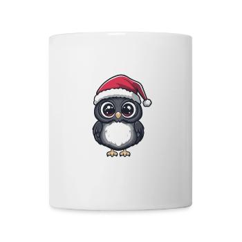 Hibou Noël Noël - Mug blanc - blanc - Devant