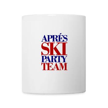 Apres Ski Party Team - Tasse - Weiß - Vorne