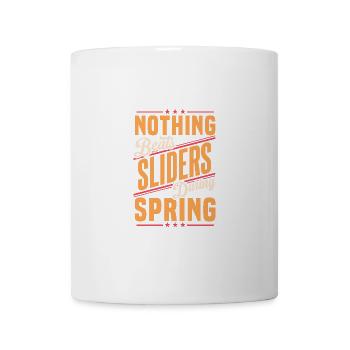 Nichts geht über Slider in der Frühlingssaison - Tasse - Weiß - Vorne
