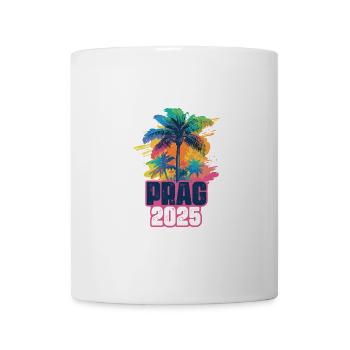 Palmiers de vacances de Prague 2025 - Mug blanc - blanc - Devant