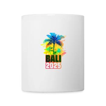 Bali 2025 Colorful Palm Trees - Mug - white - Front