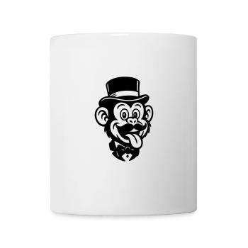 Bande dessinée Monkey Groom - Mug blanc - blanc - Devant
