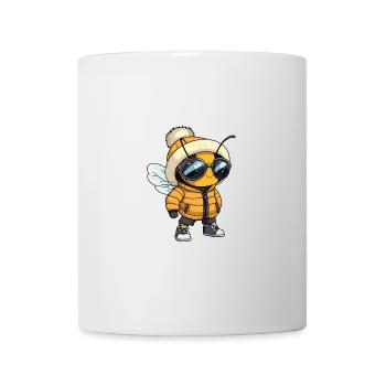 Biene Winter - Tasse - Weiß - Vorne