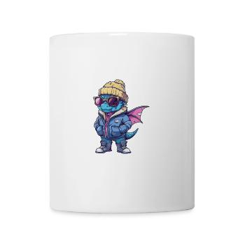 Drache Winter - Tasse - Weiß - Vorne