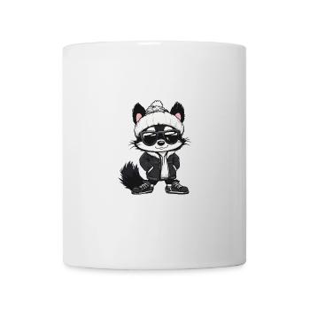 Skunk Winter Comic - Mug - white - Front