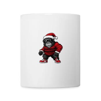 Gorilla Christmas Cool X-Mas - Mug - white - Front