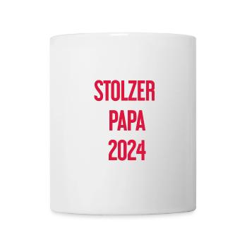Proud Dad 2024 – for new fathers - Mug - white - Front