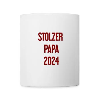 Proud Dad 2024 – for new fathers - Mug - white - Front