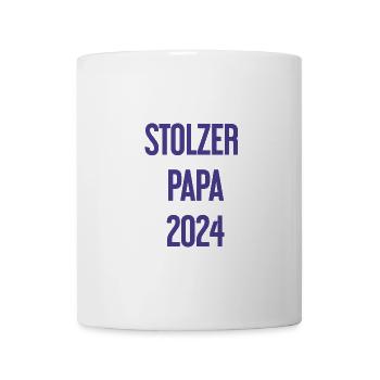 Proud Dad 2024 – for new fathers - Mug - white - Front