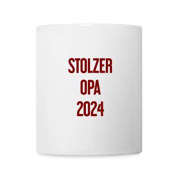 Stolzer Opa 2024 – Perfekt für frischgebackene Opa - Tasse - Weiß - Vorne