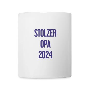 Stolzer Opa 2024 – Perfekt für frischgebackene Opa - Tasse - Weiß - Vorne