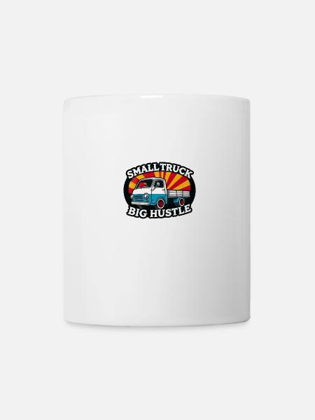 Small Truck Big Hustle Japanese Kei Automotive - Tasse - Weiß