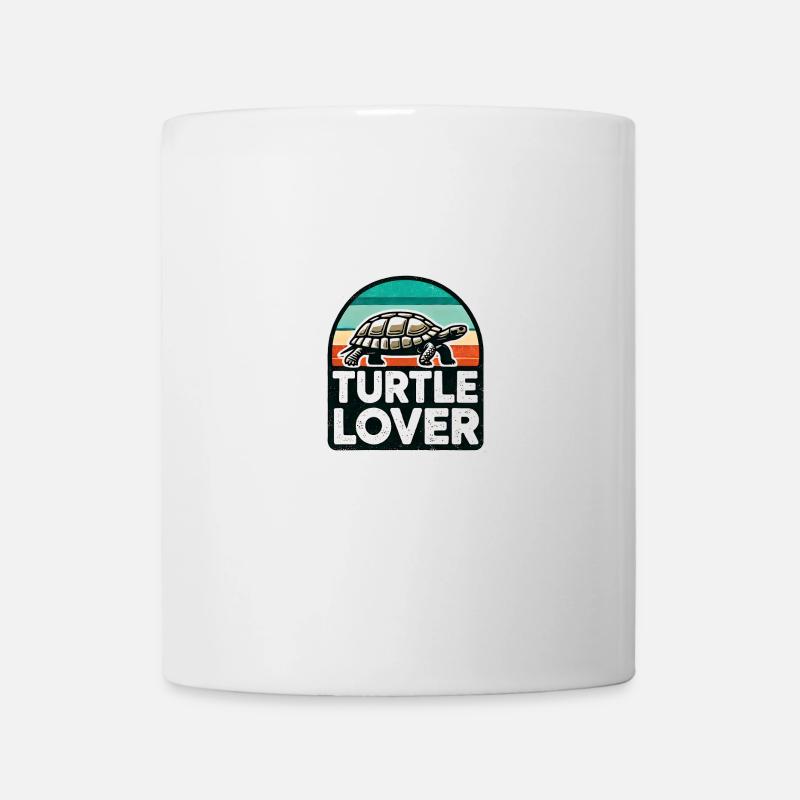 Turtle Lover Design - Perfect for Reptile - Tasse - Weiß