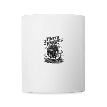 Merry Krampus für ein Krampus Kostüm - Tasse - Weiß - Vorne
