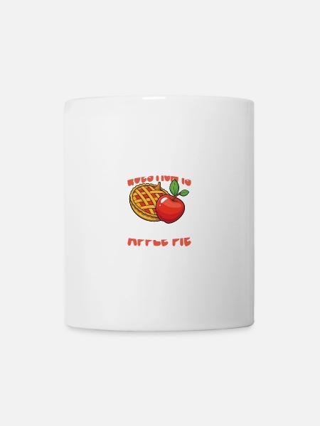 The Answer Is Apple Pie für einen Dessert Fan - Tasse - Weiß