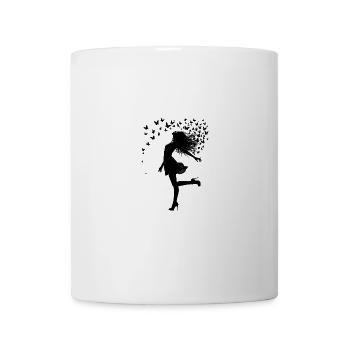 Schmetterling Elegant für alle Jahreszeiten - Tasse - Weiß - Vorne