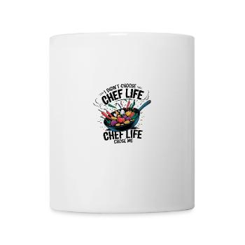 Chef Culinaire Passion pour la cuisine dans le - Mug blanc - blanc - Devant