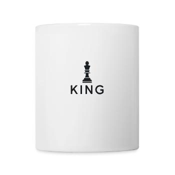 Schach König Figur Design für Schachliebhaber - Tasse - Weiß - Vorne