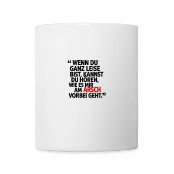 Dictons sympas : Personne n’est parfait si ce n’est en tant que - Mug blanc - blanc - Devant