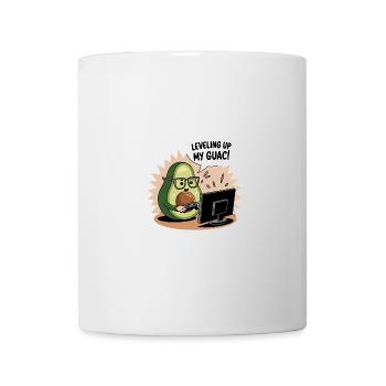 Avocado Leveling Up My Guac - Tasse - Weiß - Vorne
