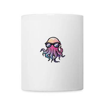 Méduse Cool Animal - Mug blanc - blanc - Devant