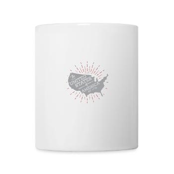 The United States of America Est 1776, 4. - Mug - white - Front