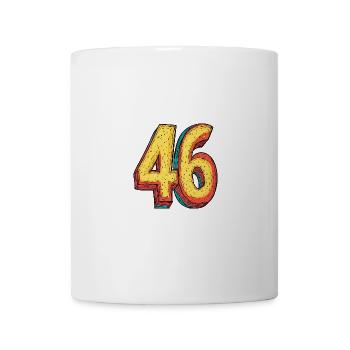 46 Number Comic - Mug - white - Front