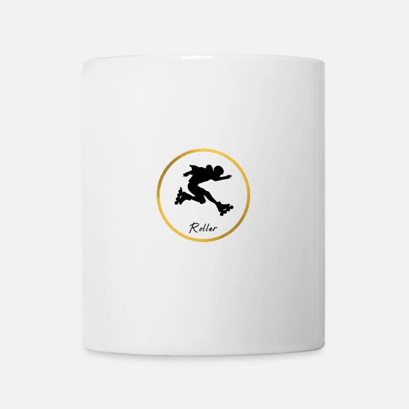Roller - Mug blanc - blanc