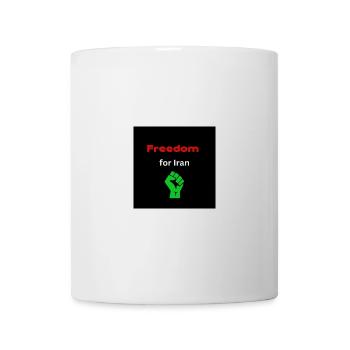 Freedom for Iran - Tasse - Weiß - Vorne