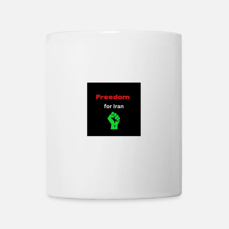 Freedom for Iran - Tasse - Weiß