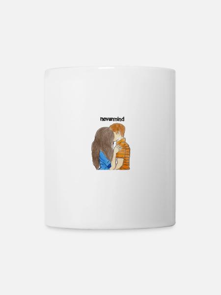 nevermind - Tasse - Weiß