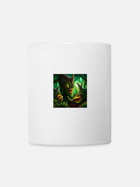 Horror jungle - Tasse - Weiß