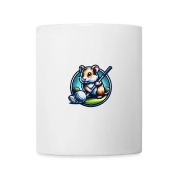 Conception de golfeur bouvier bernois drôle - Mug blanc - blanc - Devant