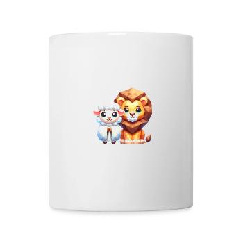 Lion and Lamb Christian Clothing - Mug - white - Front