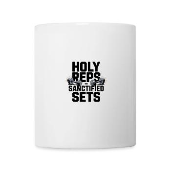 Christian Fitness: Sacred Repetitions - Mug - white - Front