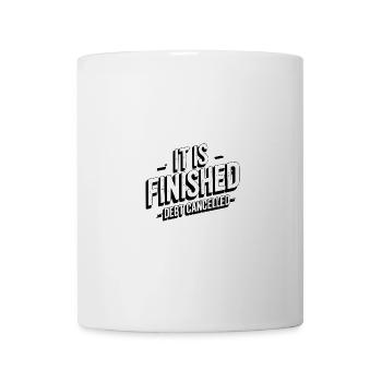 Christian message: It is done - Mug - white - Front