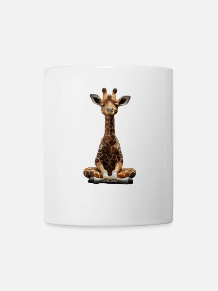 Giraffe - Tasse - Weiß