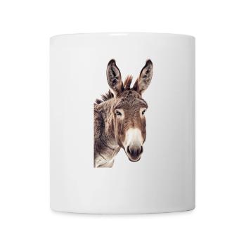 Esel - Tasse - Weiß - Vorne