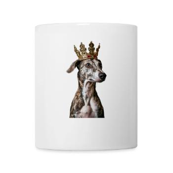Whippet - Tasse - Weiß - Vorne