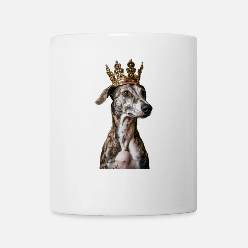 Whippet - Tasse - Weiß