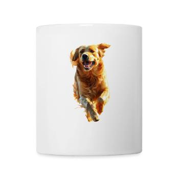 Golden Retriever - Tasse - Weiß - Vorne