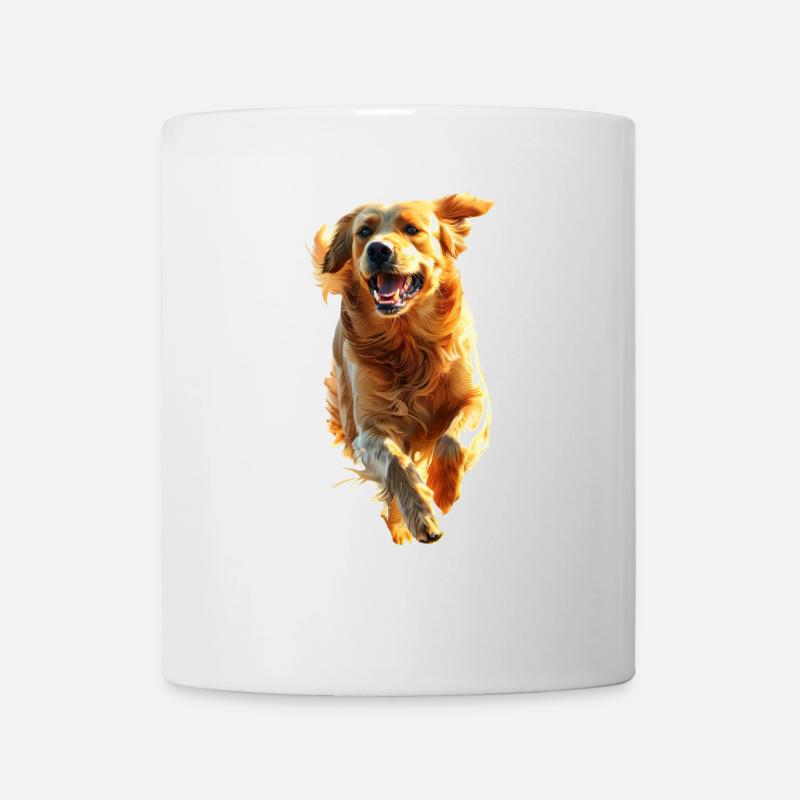 Golden Retriever - Tasse - Weiß