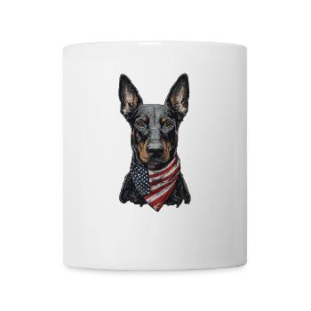 Dobermann - Tasse - Weiß - Vorne