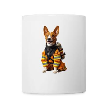 Basenji - Tasse - Weiß - Vorne