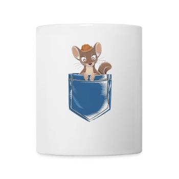 Wiesel - Tasse - Weiß - Vorne