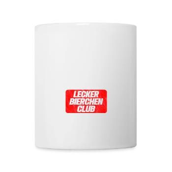 Lecker Bierchen Club - Mallorca Malle Urlaub Party - Tasse - Weiß - Vorne